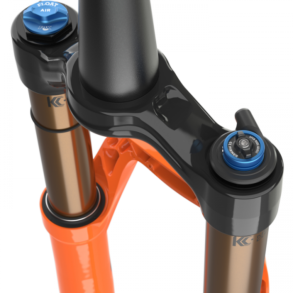 ⁦2021 34 K FLOAT SC 29in F-S 120 FIT4 Remote-Adj Psh-Unlk 2Pos (10pm CP) Shiny Orange Black/Clear Logo Kabolt 110 BLK 1.5 T 51mm Rake Shiny Blk AM⁩ – תמונה ⁦2⁩