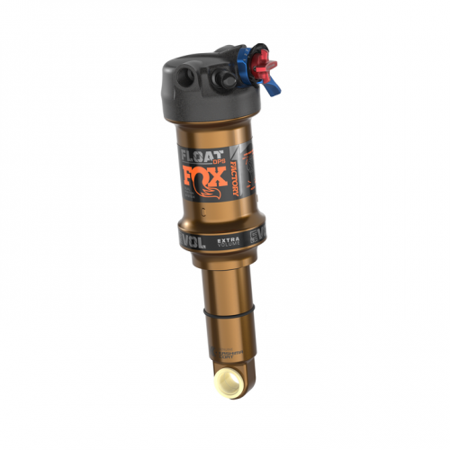 2021, FLOAT DPS, F-S, K, 3pos-Adj, Trunnion, Evol LV, FOX, AM, 185, 50, 0.8 Spacer, LCM, LRM, CMF, Orange Logo