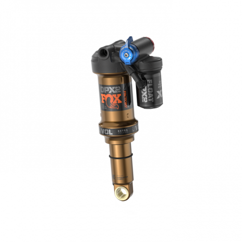 2021, FLOAT DPX2, F-S, K, 3pos-Adj, Trunnion, Evol LV, FOX, AM, 185, 52.5, 0.6 Spacer, CLA004, LRM0001, Rezi A2 L+ M+, Orange Logo